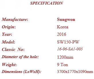 Khoan đập đá khí nén SW150/SW200 2016